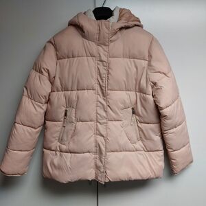 Maralyn & Me Pink Hooded Puffer Jacket